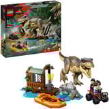 LEGO Jurassic World Huida por el Río y T. rex a la Caza, Juegos de construcción Juego de construcción, 5 año(s), Plástico, 199 pieza(s), 505 g