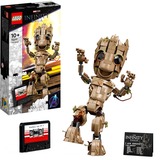 LEGO Marvel Super Heroes 76217 Marvel Yo Soy Groot, Juguete de Construcción, Juegos de construcción Juguete de Construcción, Juego de construcción, 10 año(s), Plástico, 476 pieza(s), 530 g