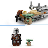 LEGO Star Wars El Mandaloriano y Grogu en su Speeder Bike, Juegos de construcción 