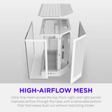 NZXT H6 RGB+ ( 2026 ) Todo Blanco, Cajas de torre blanco