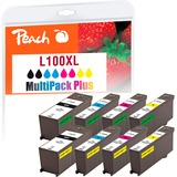 Peach 315297 cartucho de tinta 8 pieza(s) Negro, Cian, Magenta, Amarillo 8 pieza(s), Multipack