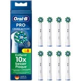 Procter & Gamble CrossAction 8 pieza(s) Blanco, Cabezal de cepillo blanco, 8 pieza(s), Blanco, 3 mes(es), Oral-B, Caja