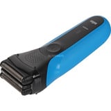 Procter & Gamble Series 3 - 310s, Máquina de afeitar azul/Negro, Máquina de afeitar de láminas, Negro, Azul, Batería, 30 min, 1 h, 5 min