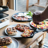 Rommelsbacher Pizza Raclette RCP 1800 negro/Acero fino