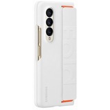 SAMSUNG Silicone Grip Cover, Funda para teléfono móvil blanco/Naranja