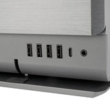 SilverStone SST-CW04TB Crown 04, Caja HTPC gris oscuro