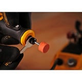 Stanley Mini amoladora/grabador inalámbrico, 18 Voltios, Herramienta multifunción negro/Amarillo