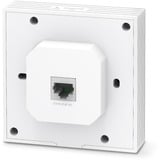 TP-Link Omada EAP650-Wall 3000 Mbit/s Blanco Energía sobre Ethernet (PoE), Punto de acceso blanco, 2,4 GHz, 5 GHz, 3000 Mbit/s, SNMP, SSH, WPA-Enterprise, WPA2-Enterprise, 10,100,1000 Mbit/s