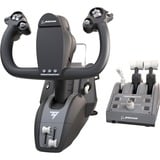 Thrustmaster TCA Yoke Pack Boeing Edition Negro, Gris USB Panel de mandos tipo máquina recreativa PC, Xbox, Xbox One, Xbox One S, Xbox One X, Xbox Series S, Xbox Series X, Conjunto negro/Gris, Panel de mandos tipo máquina recreativa, PC, Xbox, Xbox One, Xbox One S, Xbox One X, Xbox Series S, Xbox Series X, Alámbrico, USB, Negro, Gris, Cable