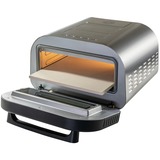 Unold 68816 fabricante de pizza y hornos 1 Pizza(s) 1700 W Plata, Horno de pizza acero fino/Negro, 1 Pizza(s), Plata, Acero inoxidable, 30 cm, Digital, 450 °C