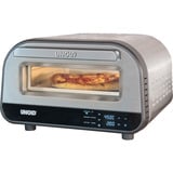 Unold 68816 fabricante de pizza y hornos 1 Pizza(s) 1700 W Plata, Horno de pizza acero fino/Negro, 1 Pizza(s), Plata, Acero inoxidable, 30 cm, Digital, 450 °C