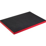 VIGOR V4632 accesorio para caja de almacenaje Negro, Rojo, Depósito rojo/Negro, Negro, Rojo, Espuma