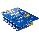 Varta BV-HE 12 AAA Batería de un solo uso Alcalino Batería de un solo uso, AAA, Alcalino, 1,5 V, 12 pieza(s), Azul