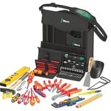 Wera 2go E 1 Juego de herramientas para instalaciones eléctricas, Kit de herramientas negro