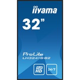 iiyama LH3241S-B2, Pantalla de gran formato negro brillante