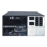 APC Smart-UPS Línea interactiva 5000VA 10AC outlet(s) Montaje en rack/Torre o Montaje en bastidor/Torre Negro sistema de alimentación ininterrumpida (UPS) negro, 5000 VA, 4000 W, 151 V, 302 V, 220 V, 240 V