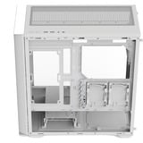 Aerocool D502A Midi Tower Blanco, Cajas de torre blanco, Midi Tower, PC, Blanco, ATX, micro ATX, Mini-ITX, Acrilonitrilo butadieno estireno (ABS), SPCC, Juego