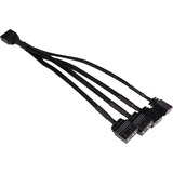 Alphacool 1023147, 18710, Cable Y negro