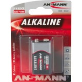 Ansmann 9V E-Block Alcalino, Batería Alcalino, 9 V, 1 pieza(s), 17,5 mm, 26,5 mm, 48,5 mm
