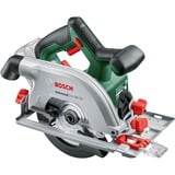 Bosch Circ 18V-53 16 cm Negro, Verde 4300 RPM, Sierra circular verde/Negro, Madera, Negro, Verde, Aluminio, 16 cm, 4300 RPM, 5,3 cm