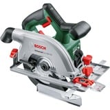 Bosch Circ 18V-53 16 cm Negro, Verde 4300 RPM, Sierra circular verde/Negro, Madera, Negro, Verde, Aluminio, 16 cm, 4300 RPM, 5,3 cm