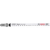 Bosch T 308 BO Hoja de sierra de vaivén Acero de alto carbono (HCS) 25 pieza(s) Hoja de sierra de vaivén, Madera contrachapada, Madera blanda, Madera, Acero de alto carbono (HCS), Acero inoxidable, 2,2 mm, 5 cm