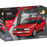 COBI Audi Quattro 1980, Juegos de construcción rojo