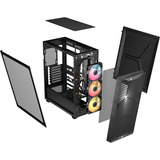 Corsair 3200D RS ARGB Smoke, Cajas de torre gris oscuro