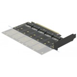 DeLOCK 90435 tarjeta y adaptador de interfaz Interno M.2 PCIe, M.2, PCIe 3.0, 0,5 m, China, Windows 10, Windows 7, Windows 8.1