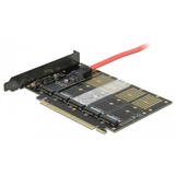 DeLOCK 90435 tarjeta y adaptador de interfaz Interno M.2 PCIe, M.2, PCIe 3.0, 0,5 m, China, Windows 10, Windows 7, Windows 8.1