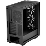 DeepCool CG560 Airflow ARGB Cristal templado lateral, Cajas de torre negro, Midi Tower, PC, Negro, ATX, EATX, micro ATX, Mini-ITX, ABS, SPCC, Vidrio templado, Juego