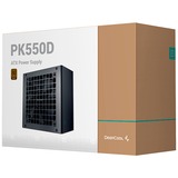 DeepCool PK550D 550W, Fuente de alimentación de PC negro