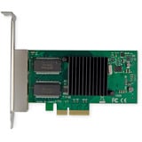 Digitus Ethernet Gigabit de 4 puertos, Adaptador de red 