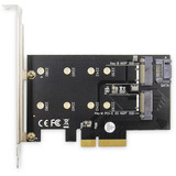 Digitus M.2 NGFF / NVMe SSD PCI Express 3.0 (x4), Tarjeta de interfaz 