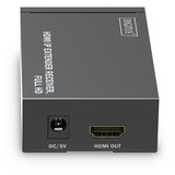 Digitus Receptor extensor HDMI IP DS-55518, Full HD, Alargador de HDMI negro