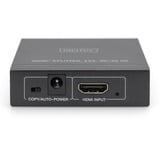 Digitus Splitter HDMI 4K, 1x2 negro