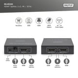Digitus Splitter HDMI 4K, 1x2 negro