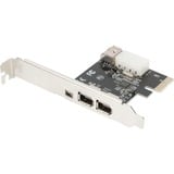 Digitus Tarjeta PCI Express Firewire 1394a (3+1 puertos), Tarjeta de interfaz 