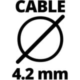EINHELL 2260160 cabrestante manual 500 kg, Torno 500 kg, 10 m, 4,2 mm, 2,5 kg
