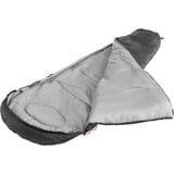 Easy Camp 240201 Starling Mummy Black 8°C, Saco de dormir negro/Gris