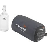 Easy Camp 240201 Starling Mummy Black 8°C, Saco de dormir negro/Gris