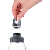 Emsa N3100400, Botella de agua transparente/coral