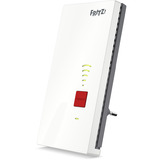 FRITZ! 2700 Repetidores y transceptores blanco/Gris, Repeater 2700, Repetidor de red, 125 Mbit/s, Wifi, Ethernet, Blanco