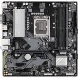 GIGABYTE B760M D3HP DDR4, Placa base negro/Gris