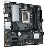 GIGABYTE B760M D3HP DDR4, Placa base negro/Gris