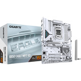 GIGABYTE B850 EAGLE WF7 ICE, Placa base blanco/Plateado