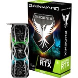 Gainward Phoenix NVIDIA GeForce RTX 3070 6 GB GDDR6, Tarjeta gráfica negro, GeForce RTX 3070, 6 GB, GDDR6, 256 bit, PCI Express x16 4.0