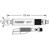 Hazet 9032M-36, Lija negro