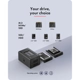 ICY BOX IB-RD3722, Carcasa RAID negro