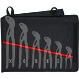 KNIPEX 00 19 55 S5 LE, Bolsa negro/Rojo